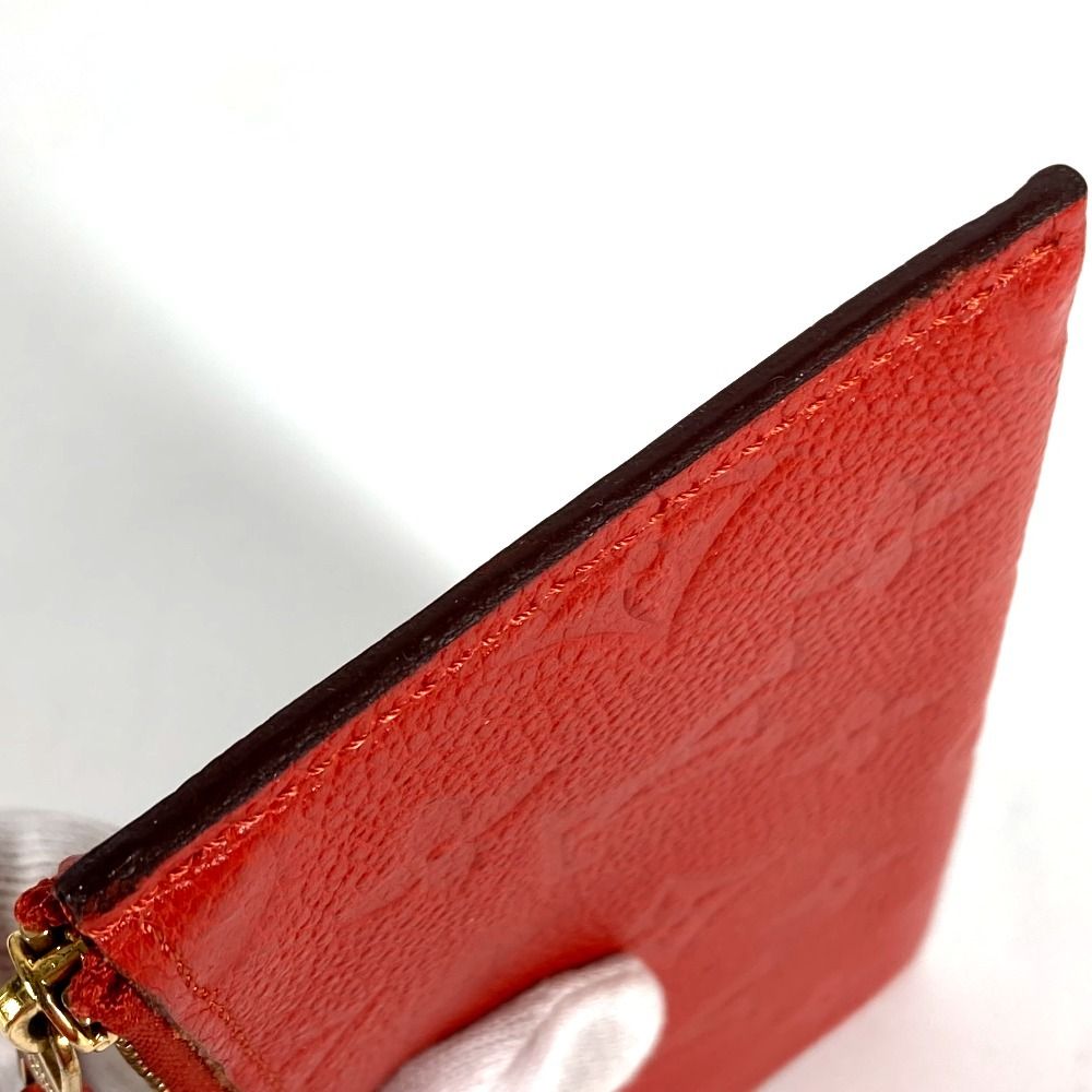 Louis Vuitton Wallet Portefeuille Monogram Empreinte Leather Orian Red — view 5