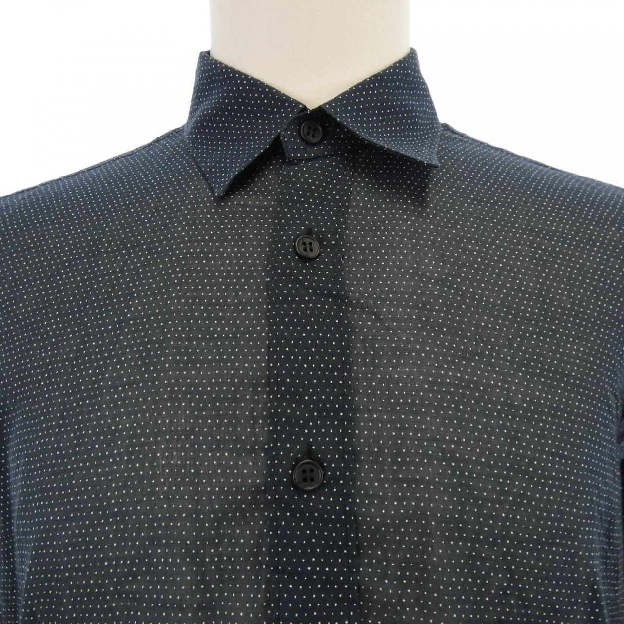 Saint Laurent Shirt Navy 38 Dots — view 5