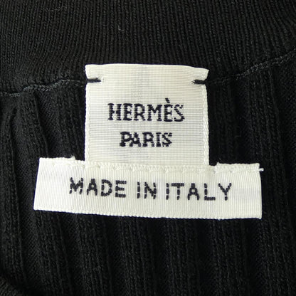 Hermes Knit Top Black 36 Translucency — view 4