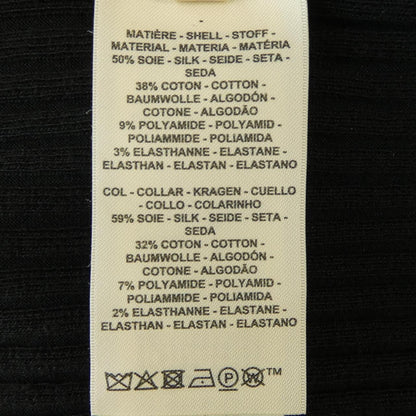 Hermes Knit Top Black 36 Translucency — view 3