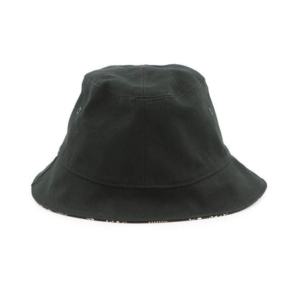 Louis Vuitton Hat Bonneted Damier Reversible Bucket Hat Cotton Black White