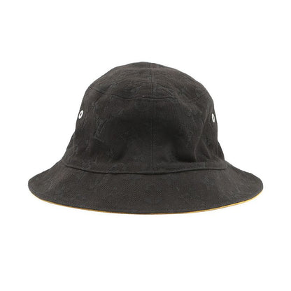 Louis Vuitton Hat Reversible Bucket Hat 58 Hat Black Yellow