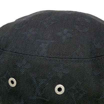 Louis Vuitton Hat Reversible Bucket Hat 58 Hat Black Yellow