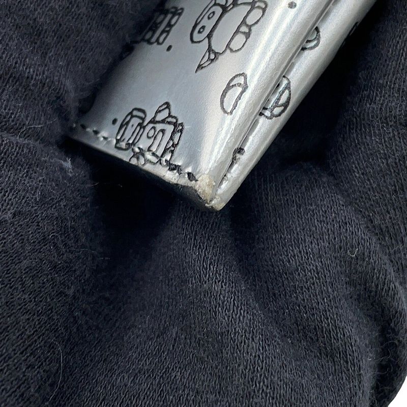 Saint Laurent Paris Clutch Robot Black Silver-black