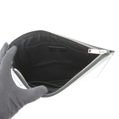 Saint Laurent Paris Clutch Robot Black Silver-black