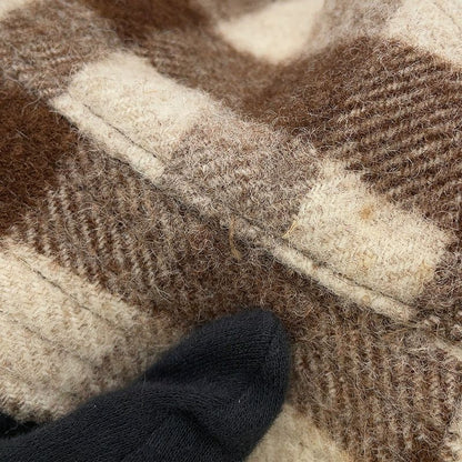 Gucci Bucket Hat Check Fedora Hat Wool