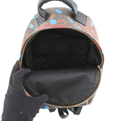 Louis Vuitton Backpack Monogram Jungle Dot Palm Spring PM Noir Black Red Blue