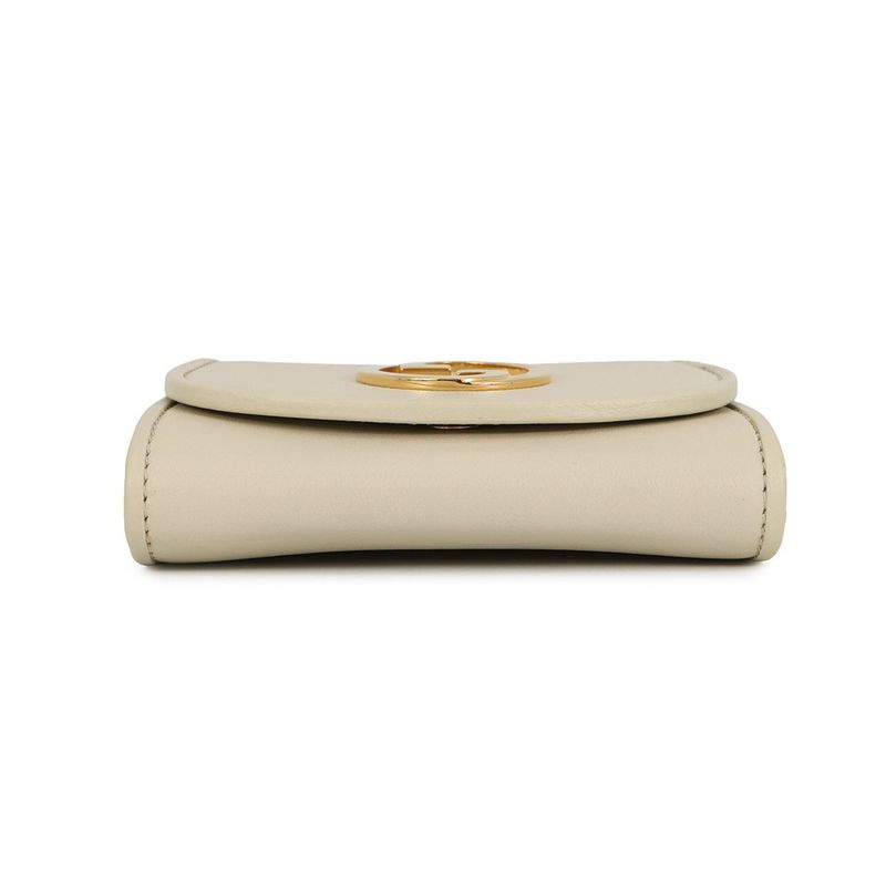 Gucci Chain Wallet Leather Blondie Off-white