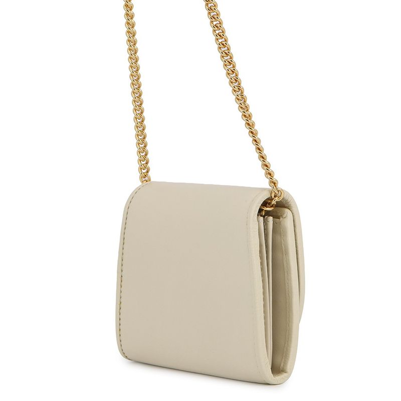 Gucci Chain Wallet Leather Blondie Off-white