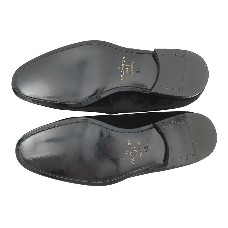 Louis Vuitton Loafers Euteuil Lofa 5.5 Shoes Noir Black Multicolor