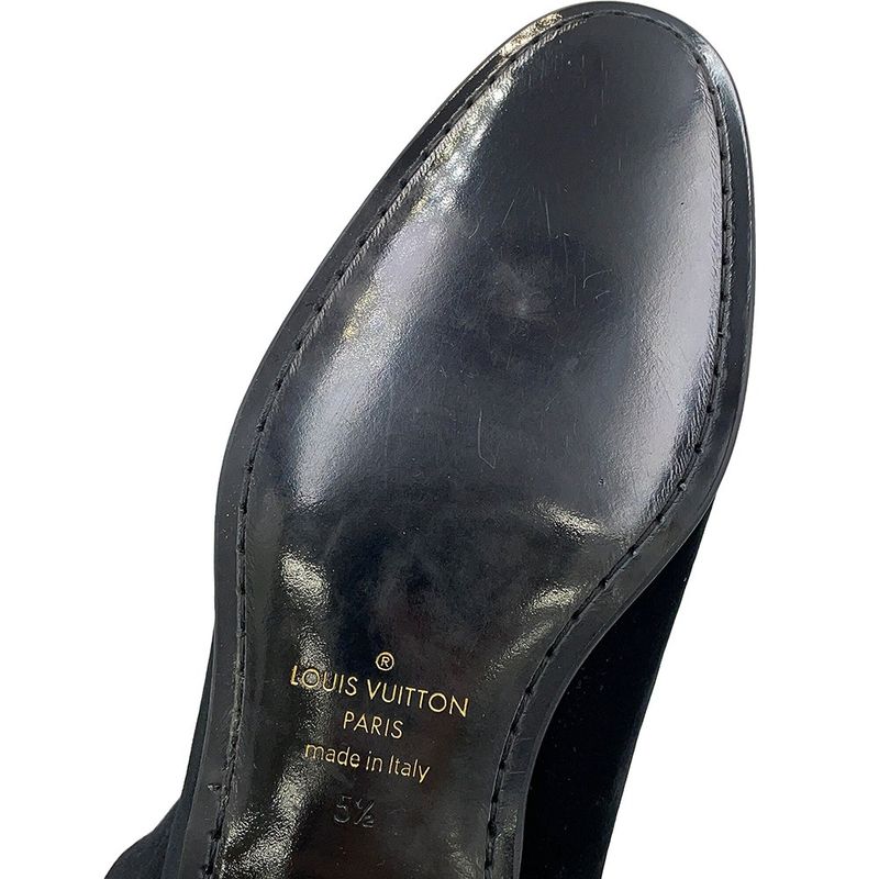 Louis Vuitton Loafers Euteuil Lofa 5.5 Shoes Noir Black Multicolor