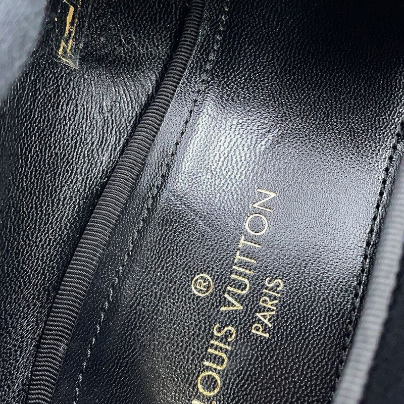 Louis Vuitton Loafers Euteuil Lofa 5.5 Shoes Noir Black Multicolor