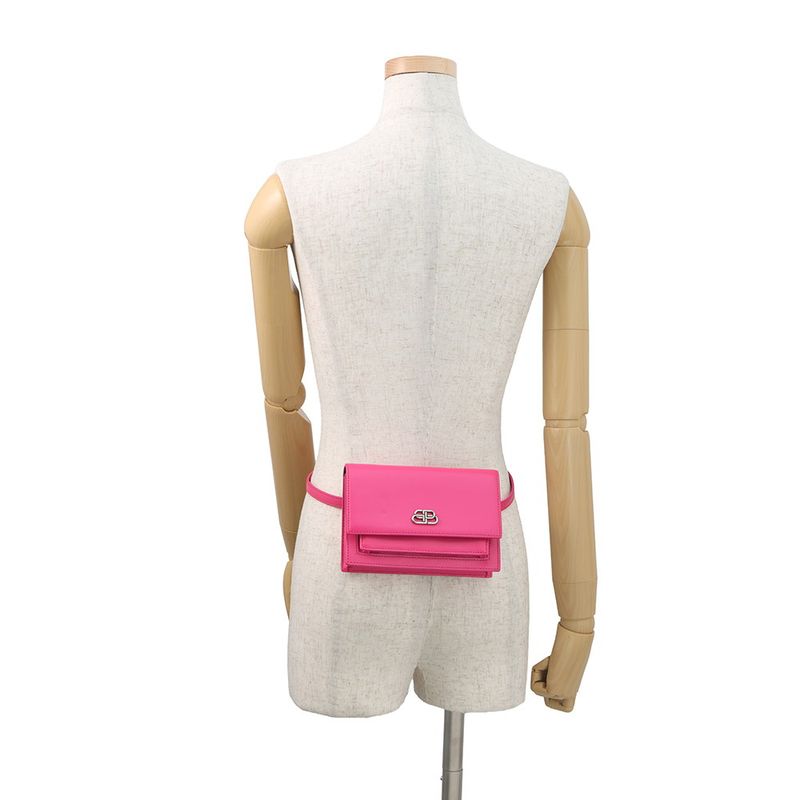 Balenciaga Shoulder Bag Sharp XS Leather 2-Way Waist Pouch