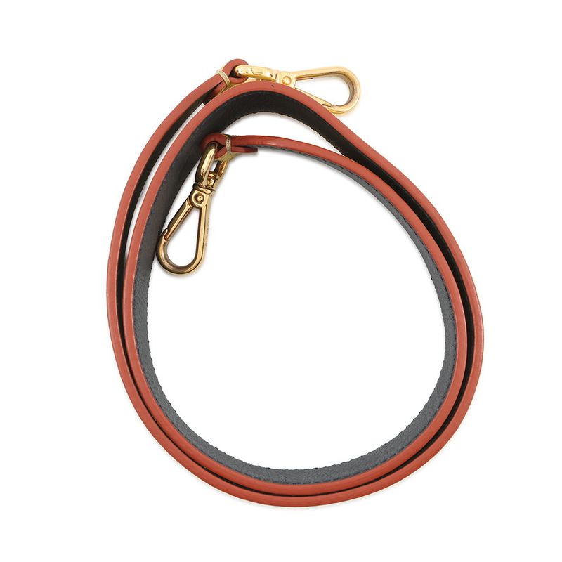 Fendi Shoulder Strap Leather Yellownavy