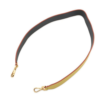 Fendi Shoulder Strap Leather Yellownavy