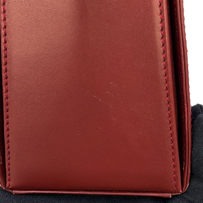 Cartier Handbag Must Leather Bordeaux