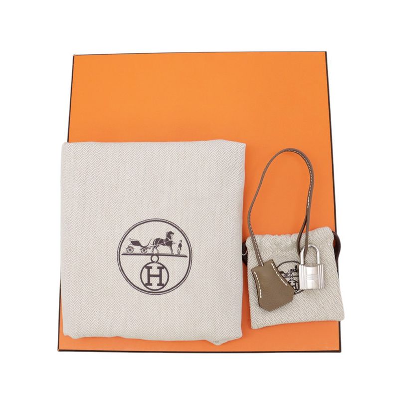 Hermes Belt Bag Kelly Hac a Dos PM Etoupe Silver Togo