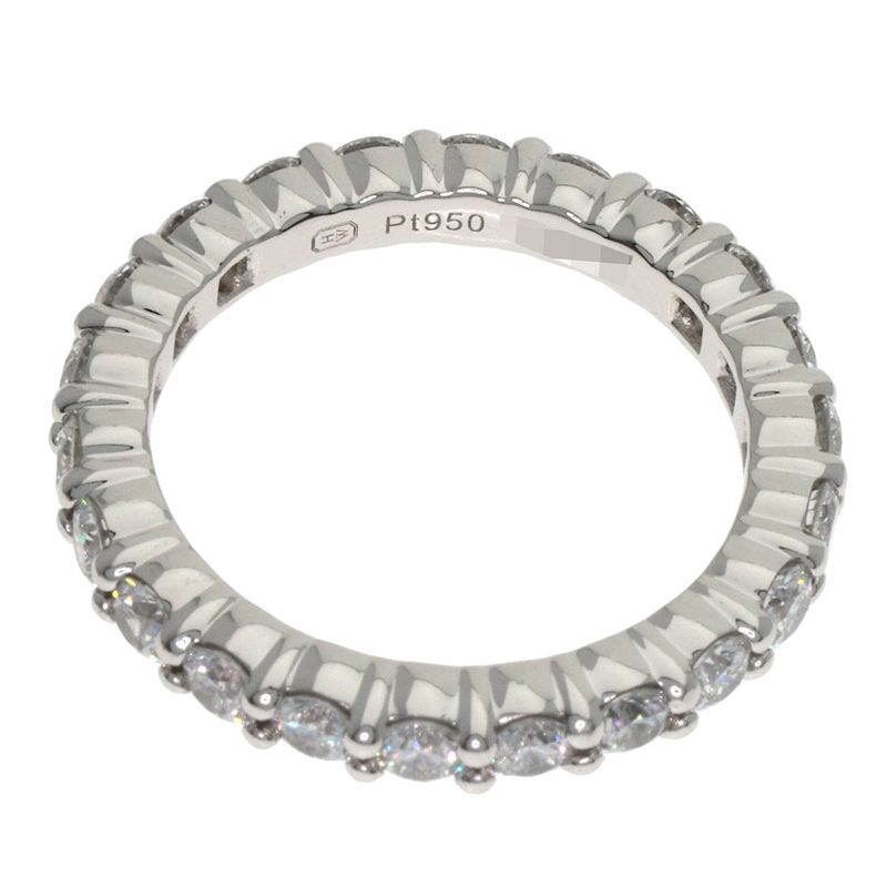 Harry Winston Round Cut Prong Set Full Diamond Ring