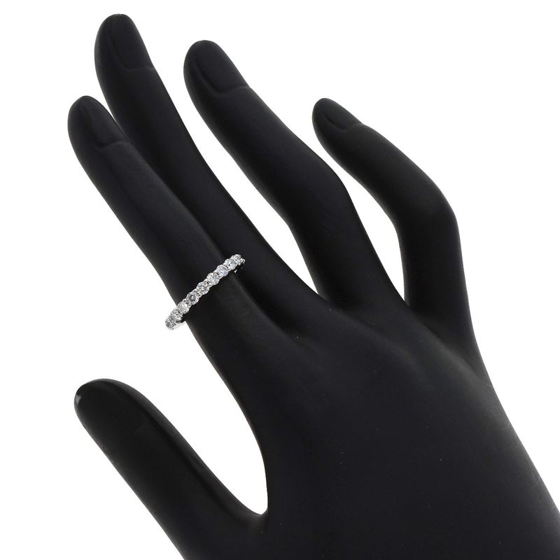 Harry Winston Round Cut Prong Set Full Diamond Ring