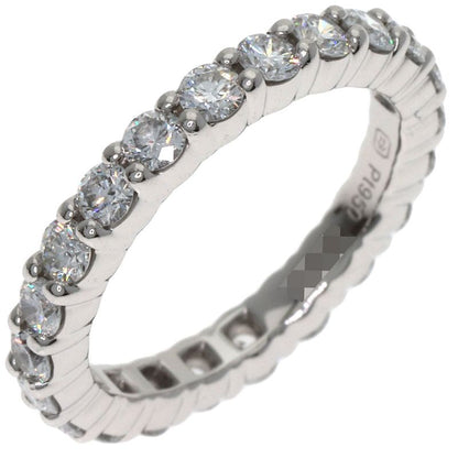 Harry Winston Round Cut Prong Set Full Diamond Ring