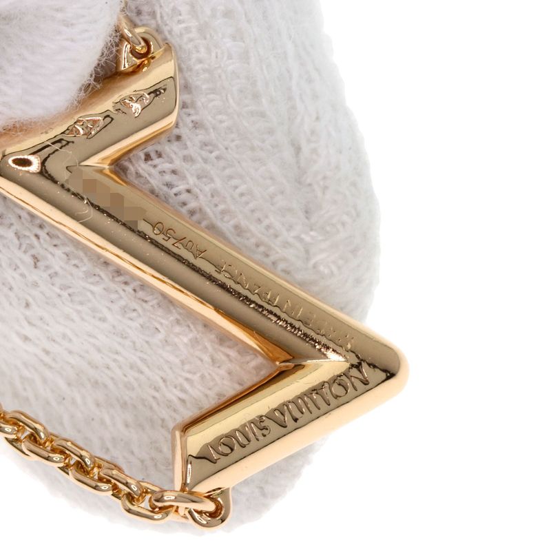 Louis Vuitton Bracelet Chain LV Vault Upside Down 18K Pink Gold