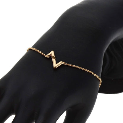 Louis Vuitton Bracelet Chain LV Vault Upside Down 18K Pink Gold