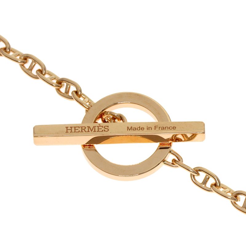 Hermes Chaine D'ancre Verso Bracelet 18K Pink Gold