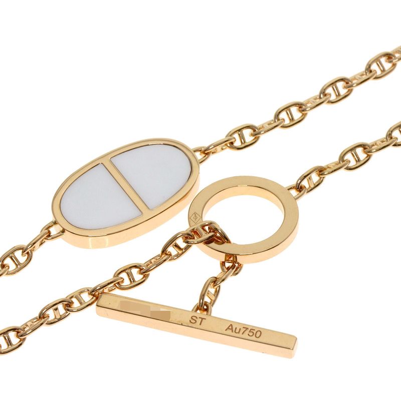 Hermes Chaine D'ancre Verso Bracelet 18K Pink Gold
