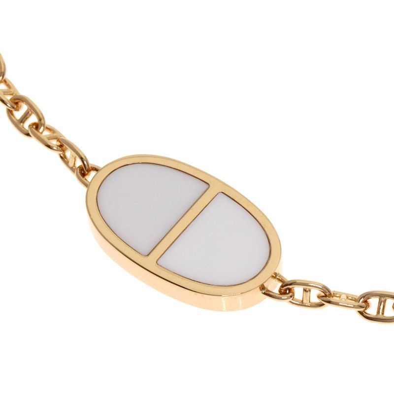 Hermes Chaine D'ancre Verso Bracelet 18K Pink Gold