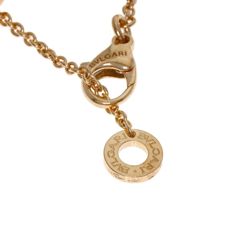Bvlgari B-zero One Element Diamond Necklace 18K Pink Gold