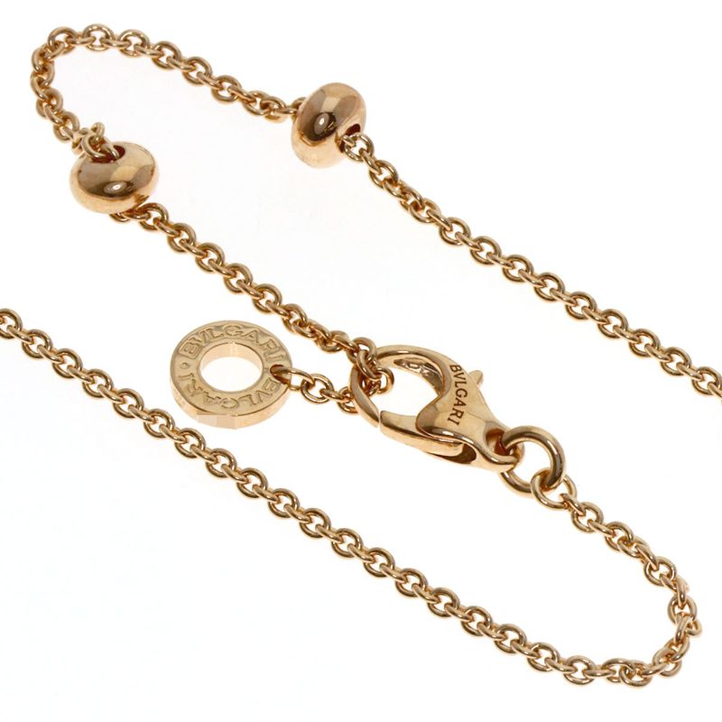 Bvlgari B-zero One Element Diamond Necklace 18K Pink Gold