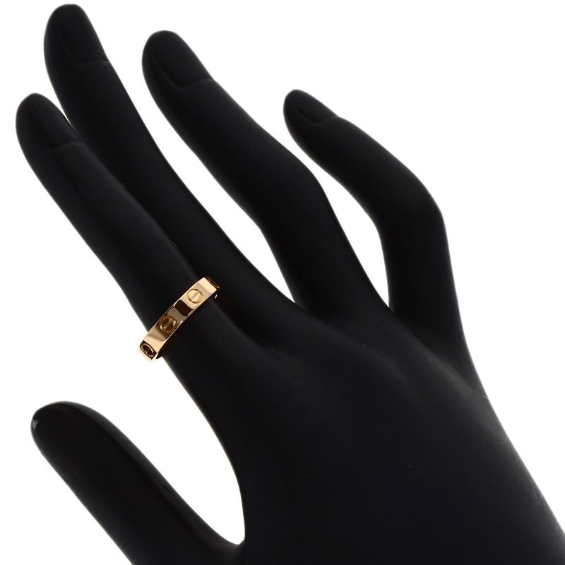 Cartier Mini Love Ring 48 18K Pink Gold