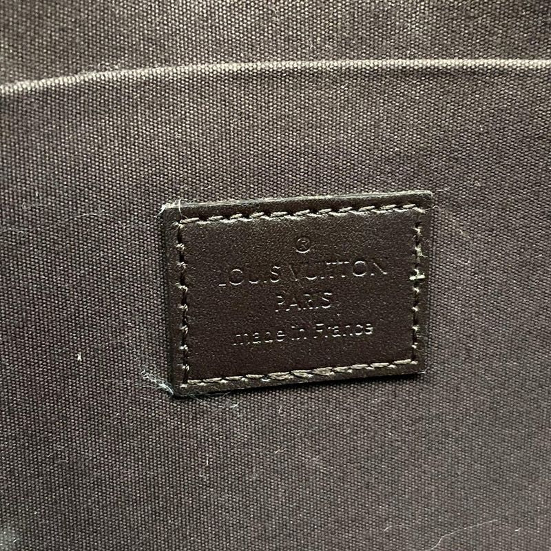 Louis Vuitton Wallet Monogram Vernis Pochette Felicie Amarante Leather