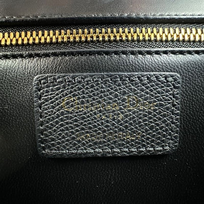 Dior 30 Montaigne Leather Bag Black
