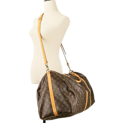 Louis Vuitton Monogram Keepall Bandouliere 60 Boston Bag Brown