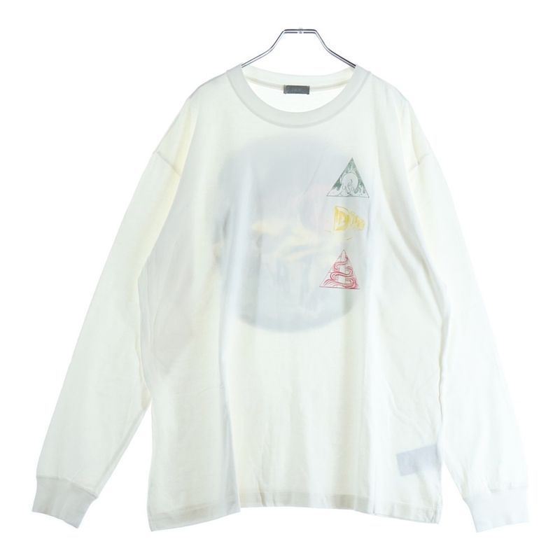 Dior Homme Printed Sweatshirt Shirt Crew Neck Long Sleeve