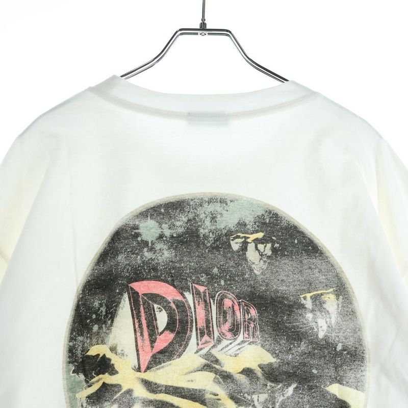 Dior Homme Printed Sweatshirt Shirt Crew Neck Long Sleeve