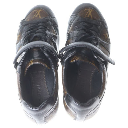 Louis Vuitton Monogram Macassar Globe Trotter Sneaker Brown Black