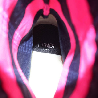 Fendi Border Socks Sneakers Navy Pink Navypink