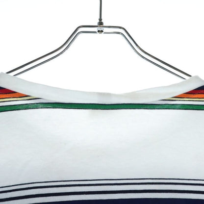 Celine Triomphe Borders Short Sleeve T-Shirt White