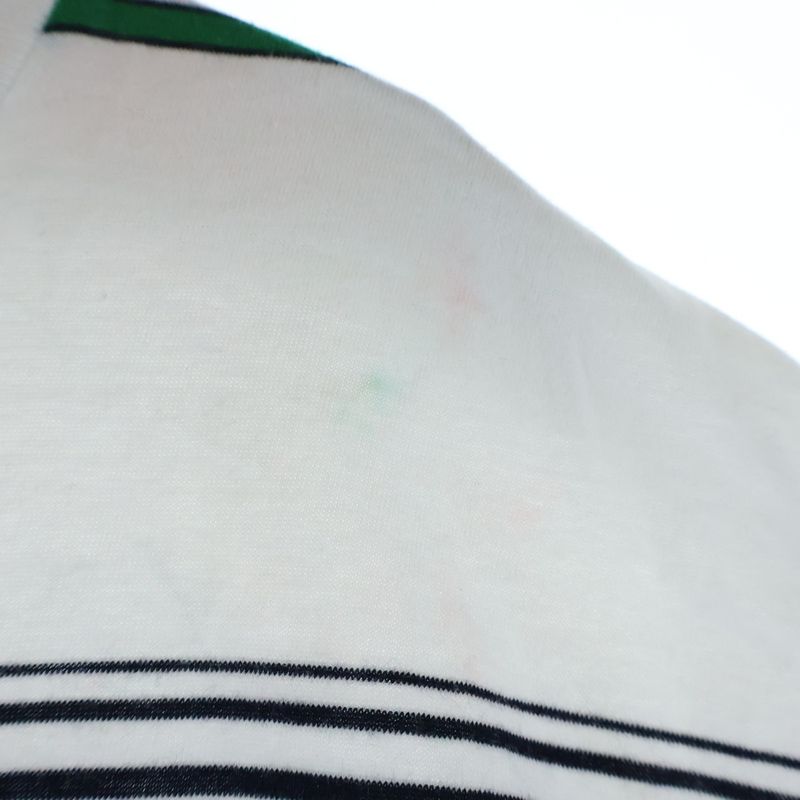 Celine Triomphe Borders Short Sleeve T-Shirt White