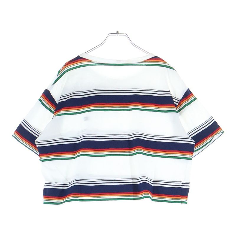 Celine Triomphe Borders Short Sleeve T-Shirt White