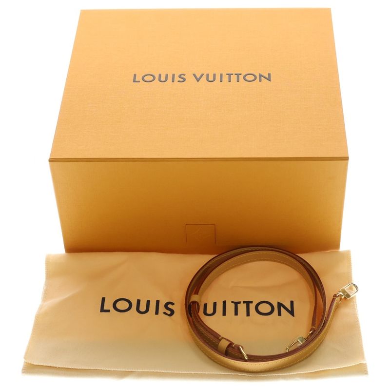 Louis Vuitton Monogram Nano Noe Leather 2-Way Bag Gold