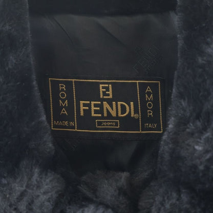 Fendi Logo Jacket Black