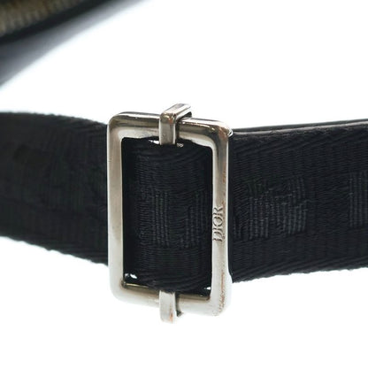 Dior Oak Strap Pouch Shoulder Bag Black