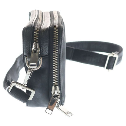 Dior Oak Strap Pouch Shoulder Bag Black