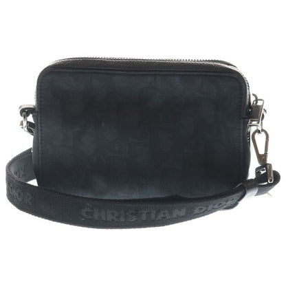 Dior Oak Strap Pouch Shoulder Bag Black