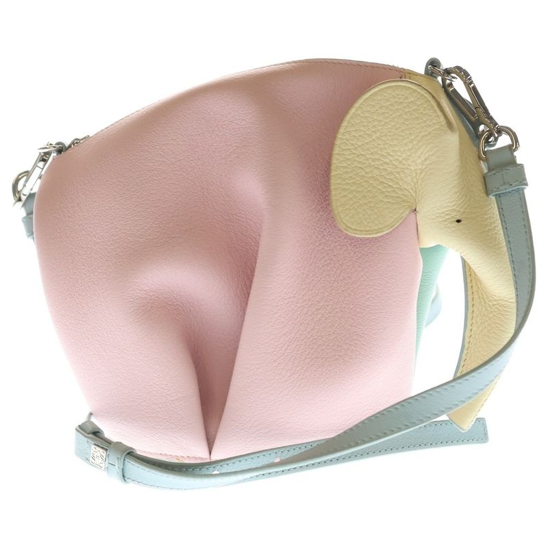 Loewe Mini Shoulder Bag Pastel Color Multi Ladies