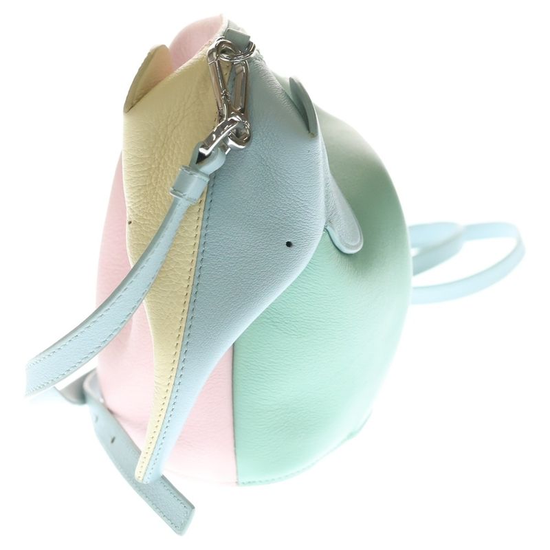 Loewe Mini Shoulder Bag Pastel Color Multi Ladies