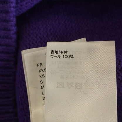 Louis Vuitton Roll Neck Pullover Knit Purple Nos Sweater